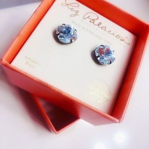 Pale blue Liz Palacios earrings